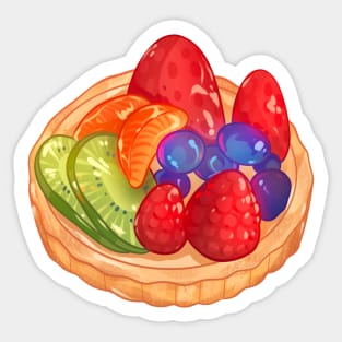 Fruit Tart Sticker